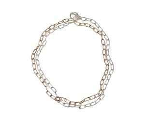Urban Classics Unisex Bicolor Layering Necklace gold/silver, one size