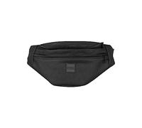 Urban Classics Double-Zip Shoulder Bag Borsa Messenger, 39 cm, Nero (Blk/blk)