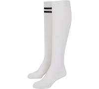 Urban Classics Unisex Ladies College Socks 2-Pack 39-42 white