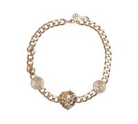 Urban Classics Unisex Lion Necklace gold, one size