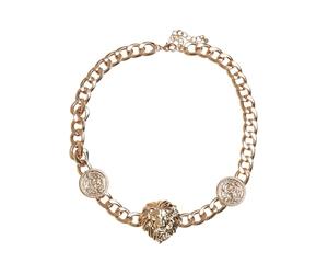 Urban Classics Unisex Lion Necklace gold, one size