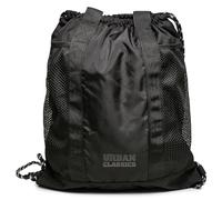 Urban Classics Unisex Recycled Polyester Multifunctional Gymbag black, one size