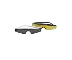 Urban Classics Unisex Sunglasses KOS 2-Pack black/white, one size