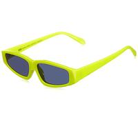 Urban Classics Occhiali da sole Lefkada Unisex 2 pezzi Taglia unica Giallo neon/nero