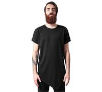 Urban Classics Maglietta lunga TB1227 Asymetric Nero XS Uomo