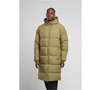 Urban Classics Uomo Long Cappotto Puffer TB7010 5XL Verde