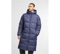 Urban Classics Uomo Long Cappotto Puffer TB7010 S Blu