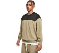 Urban Classics Upper Blocco Girocollo Pullover Felpa Sweatshirt Sweater