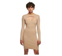 Urban Classics Ladies Cut Out Dress Unionbeige Taglia: L | Outlet | Donna |