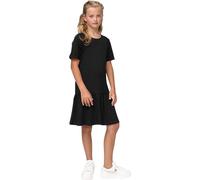 URBAN CLASSICS Vestito Bambina a Maniche Corte in Cotone, Vestito Estivo Ragzza, Abito Casual Disponibile in Diversi Colori e Taglie 110/116 - 158/166