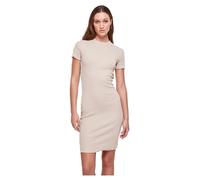 Urban Classics Vestito da donna con t-shirt a costine XS Beige