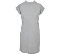 URBAN CLASSICS Vestito Donna a Maniche Corte, Vestito Donna Estivo, Colletto Stretto, Abito Casual Disponibile in Diversi Colori e Taglie XS - 5XL