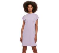 URBAN CLASSICS Vestito Donna a Maniche Corte, Vestito Donna Estivo, Colletto Stretto, Abito Casual Disponibile in Diversi Colori e Taglie XS - 5XL
