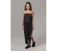 Urban Classics Vestito Bandeau in Viscosa Donna Nero S