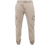 Urban Classics Washed Cargo Twill Jogging Pants Sand Taglia: 32 | Pantaloni cargo Outlet | Uomo | Marrone