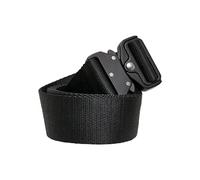 Urban Classics Wing Buckle Belt Cintura, Nero (Black 00007), No Aplica (Taglia Produttore: L/XL) Unisex-Adulto