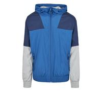 Urban Classics Zip Away Track Jacket Sportyblue/lightasphalt Taglia: S | Giacche leggere Outlet | Unisex | Blu