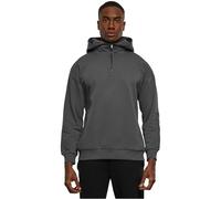Urban Classics Zipped High Neck Hoody Felpa con Cappuccio, Darkshadow, M Uomo