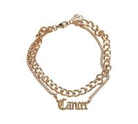 Urban Classics Zodiac - Cavigliera unisex, colore: oro, taglia S/M