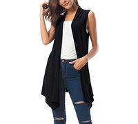Urban Coco Gonna Midi da Donna, Versatile, Elasticizzata, Svasata, Casual, a Vita Alta