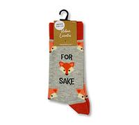 Urban Eccentric Calzini unisex per sakè di volpe, idea regalo, 1 paio, calzini in cotone di alta qualità, idea regalo, Multi, Taglia unica