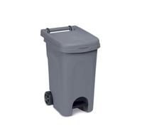 Stefanplast Bidone Urban Eco System Lt.60 Con Pedale Grigio Polvere - grigio 8003507258013