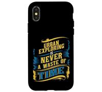 Urban Exploring Luoghi abbandonati Explorer Avventurieri urbani Custodia per iPhone X/XS