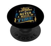 Urban Exploring Luoghi abbandonati Explorer Avventurieri urbani PopSockets PopGrip Adesivo