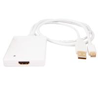 Urban Factory CBB21UF cavo video e adattatore Mini DisplayPort + USB Type-A HDMI Type A (Standard) Bianco - Nouvo