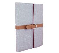 Urban Factory EXS03UF - Custodia a portafoglio in feltro per New iPad/iPad 2 da 9,7", colore: Grigio