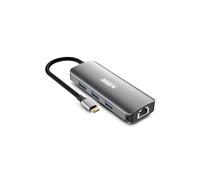 URBAN FACTORY HUBEE 7 IN 1 Mini Stazione USB C 100 W