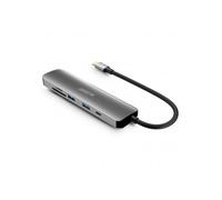 Urban Factory MHC45UF replicatore di porte e docking station per laptop Cablato USB 3.2 Gen 1 (3.1 Gen 1) Type-C Grigio