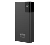 URBAN FACTORY, Powerbank 20000mAh Modello Bigee con porte USB-A / USB-C Compatta