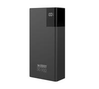 URBAN FACTORY, Powerbank 30000mAh Modello Bigee con porte USB-A / USB-C Compatta