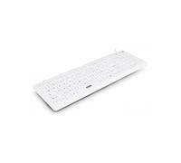 Urban Factory Sanee Tastiera medica francese AZERTY USB Bianco - Nouvo