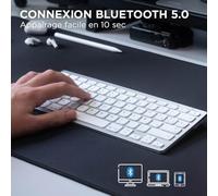 Urban Factory Tastiera senza fili Bluetooth Onlee (bianco)
