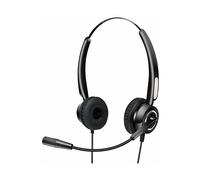 URBAN FACTORY USB HEADSET WITH REMOTE CONTROL CUFFIE, Nero