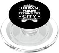 Urban Farmer Feeding The City PopSockets PopGrip per MagSafe