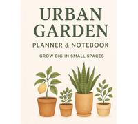 Urban Garden Journal: Backyard Planting Planner for Beginners, Simple Seasonal Layouts, Harvest Tracking, Notes, Observations, and Homegrown Food ... Seasonal Layouts, Harvest Tracking, and Notes