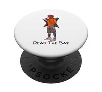 Urban Japanese Anime Devil Masked Read The Bat Warrior PopSockets PopGrip Adesivo