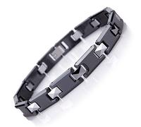 URBAN JEWELRY Stunning Solid Tungsten Link Bracelet for Men