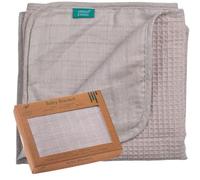 Urban Kanga Copertina Neonato Cotone Mussole 2 Strati Coperta neonato 100 X 70 cm… (Moonstruck)