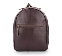 URBAN LEATHER Piccolo mini zaino da donna in pelle da 30,5 cm per computer portatile, con coulisse, colore marrone vintage, Marrone