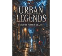 Urban Legends Horror Word Search: Myths and Mysteries Horror Book, Scary Folklore Puzzles, Halloween Fan Gift