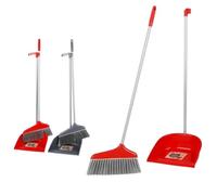 Urban Living Red Silver Spazzola AEROPORTUALE con Spazzola 2 Colori Rosso E Grigio