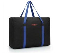 Urban London Borsone da viaggio pieghevole extra large, resistente, impermeabile, per il trasporto del monitor, il trasloco, il carico e lo stoccaggio, Nero-blu., 25 Inch, Borsone da viaggio