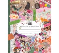Urban Market Paper: Composition Notebook - Keepsake Edition: The Peach Oracle | College Ruled | 200 Pages | 7.5 x 9.25 in | Soft Goth Collage ... School, Journaling, Writing, or Everyday Use