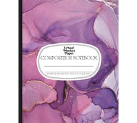 Urban Market Paper: Composition Notebook - Lavender Haze: College Ruled | 200 Pages | 7.5 x 9.25 in | Lavender Haze Marble Aesthetic Notebook for Journaling, Office, School, Writing or Everyday Use