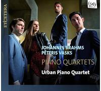 Johannes Brahms Johannes Brahms/Peteris Vasks: Piano Quartets (CD) Album