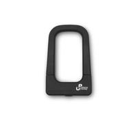 Urban Prime Heavy Duty U Lock, Lucchetto a U per bici, lucchetto con chiave, nero